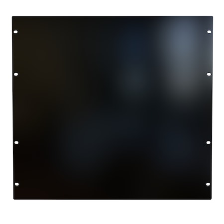 Hammond 10U FLAT STEEL RACK Panel PBPS19017BK